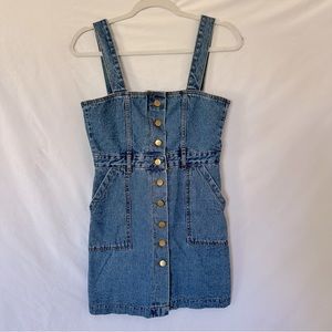 Women’s Button Up Denim Jumper